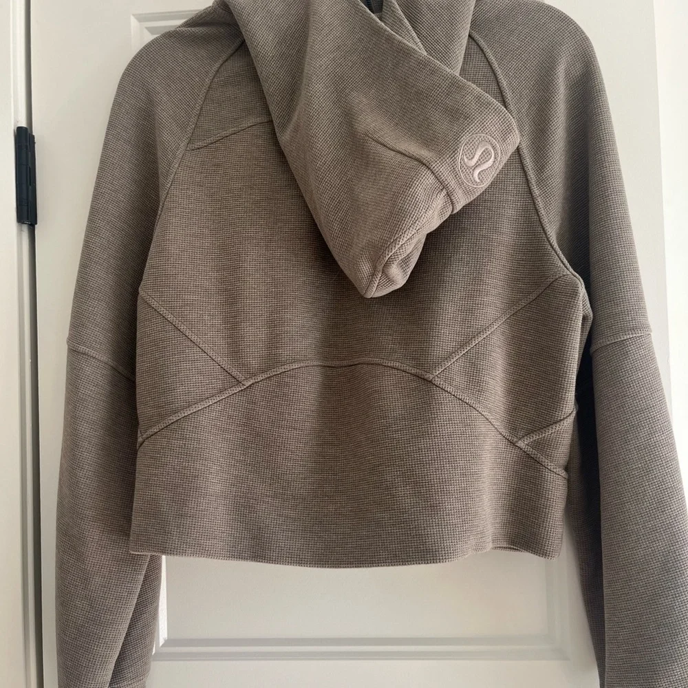 lululemon Scuba waffle Mid Rise Wide-Leg Pant & Jacket - Picture 9 of 16